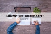 2002世界杯颁奖（2002年世界杯夺冠）