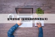 篮球游乐园（篮球乐园的作文怎么写）