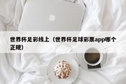 世界杯足彩线上（世界杯足球彩票app哪个正规）