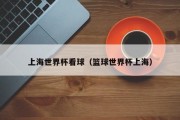 上海世界杯看球（篮球世界杯上海）